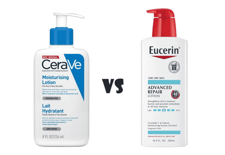CeraVe vs Eucerin: Moisturizing Lotion, Which is Better?