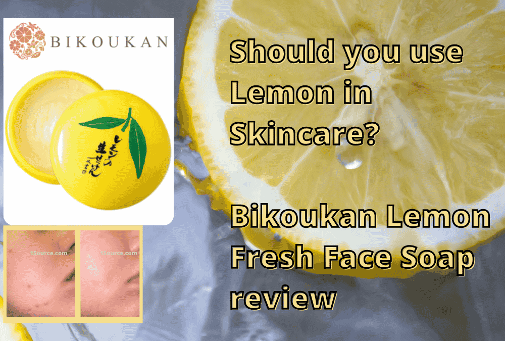 Lemon: acid or holy grail? Bikoukan Lemon Fresh Face Soap Review